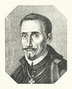 Lope de Vega, Spanish Poet and Playwright (engraving) by German School