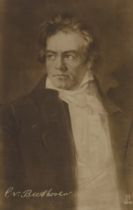 Ludwig van Beethoven by German School