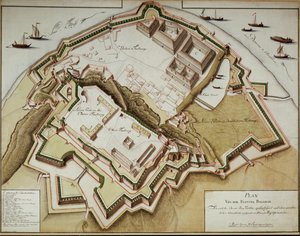 Map of the Fortress of Belgrade After Its Conquest by Fieldmarshal Gideon Freiherr von Laudon