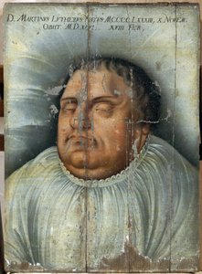 Martin Luther On His Deathbed by German School