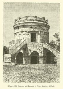 Mausoleum of Theoderic the Great, King of the Ostrogoths, Ravenna, Italy by German School