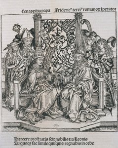 Meeting between Pope Pius II and Frederick III, Emperor of Germany