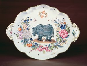 Meissen stand for the centrepiece from the Northumberland service
