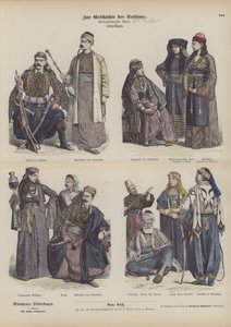 Middle Eastern costumes by German School