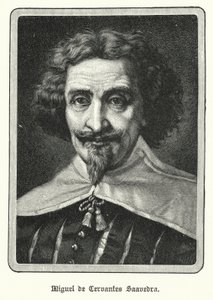 Miguel de Cervantes Saavedra, Spanish novelist by German School