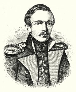 Mikhail Lermontov, Russian Poet, Writer and Painter by German School