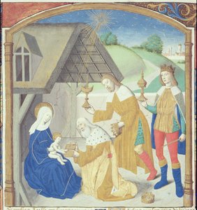 Nativity, from Vita Christi, by Ludolf of Saxony, c.1300-7778