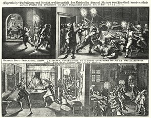 Murder of Albrecht von Wallenstein and His Supporters by German School