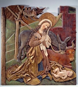 Nativity (Relief) by German School