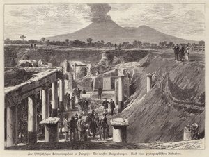 New Excavations at Pompeii, Italy by German School