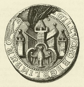 Oldest Seal of the City of Berlin by German School