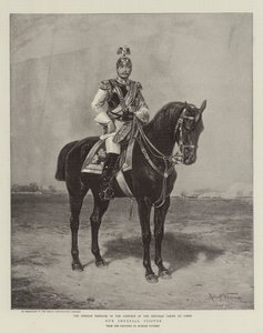 Our Imperial Visitor by German School