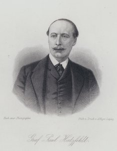 Paul von Hatzfeldt, German Diplomat and Politician (engraving) by German School