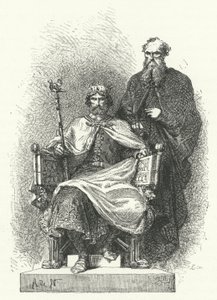 Pepin the Short, King of the Franks by German School