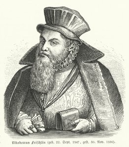 Philipp Nicodemus Frischlin, German poet and playwright by German School