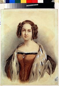 Portrait of Princess Marie of Hesse and the Rhine, Future Empress of Russia