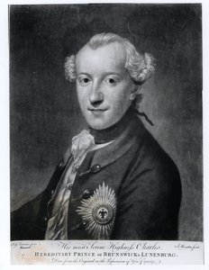 Portrait of His Most Serene Highness Charles, Prince of Brunswick, Luneburg and Wolfenbuttel by German School