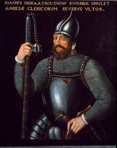Portrait of Jan Zizka, War Chief of the Hussites, 16th century by German School