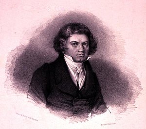 Portrait of Ludwig van Beethoven