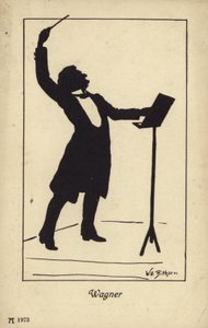 Portrait of Richard Wagner by German School