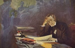 Portrait of Robert Schumann
