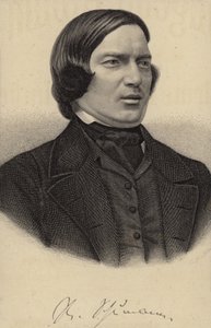 Portrait of Robert Schumann by German School