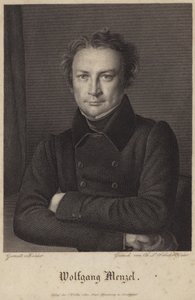 Portrait of Wolfgang Menzel