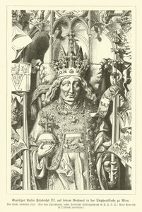 Portrait of the Holy Roman Emperor Frederick III, from His Tomb in the St Stephen