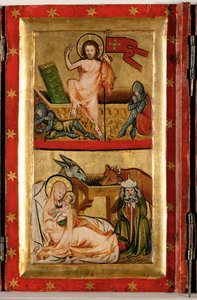 Resurrection and sleeping guards, top