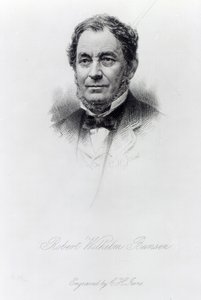 Robert Wilhelm Bunsen, Engraved by C.H Jeens by German School