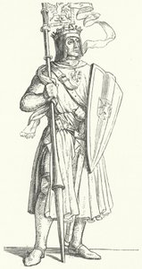 Rudolf of Habsburg, King of Germany by German School
