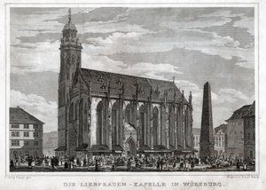 Saint Mary of Würzburg by German School