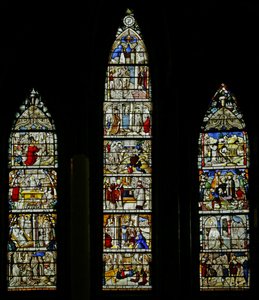 Scenes from the Life of St Bernard. Ex Altenberg Abbey by German School