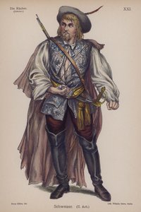 Schweizer, from The Robbers by Friedrich Schiller by German School