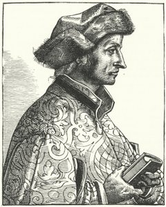 Sebastian Brant, German humanist and satirist by German School