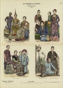 Siamese and Burmese Costumes, 1886