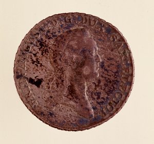 Silver Coin from Saxony: Reign of Frederick Augustus I of Saxony by German School