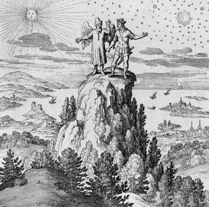 Spirit and Soul Guide the Prince from Musaeum Hermeticum