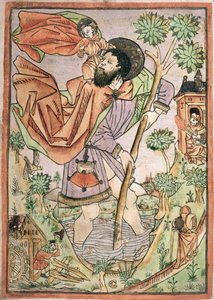 St. Christopher: German, c.1470