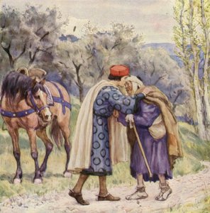 St Francis Kissing a Leper