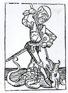 St. George by German School