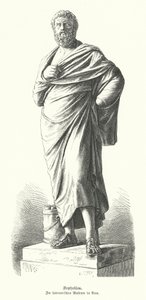 Statue of Sophocles, Ancient Greek playwright