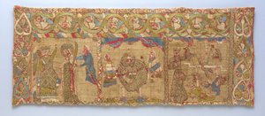 Stole with the Martyrdom of St. Catherine, Rhineland, c.1200