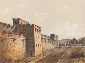 Street in Pompeii, Campania, Italy by German School