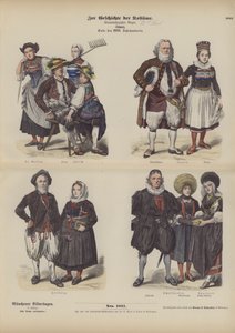 Swiss Costume, End 18th Century