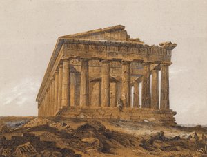 Temple of Hephaestus, Athens, Greece by German School