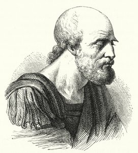 The Byzantine General Belisarius as an Old Man by German School