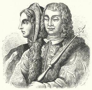 The Catholic Monarchs, Isabella I of Castile and Ferdinand II of Aragon by German School