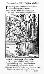 The Cloth Dyer, published by Hartman Schopper