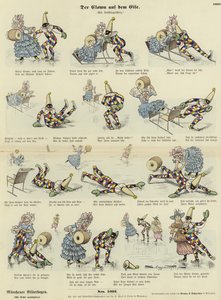 The Clown on the Ice by German School